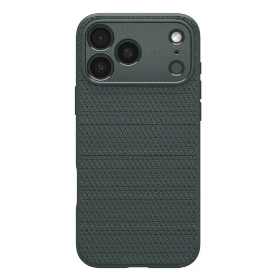Калъф Spigen Liquid Air (ACS12151) - iPhone 18 Pro / iPhone 17 Pro - Тъмнозелен