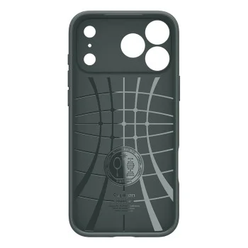 Калъф Spigen Liquid Air (ACS12151) - iPhone 18 Pro / iPhone 17 Pro - Тъмнозелен