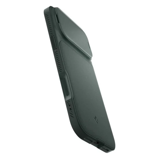 Калъф Spigen Optik Armor MagSafe (ACS09901) - iPhone 18 Pro Max / iPhone 17 Pro Max - Зелен