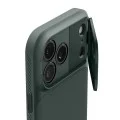 Калъф Spigen Optik Armor MagSafe (ACS09954) - iPhone 18 Pro / iPhone 17 Pro - Зелен