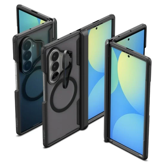 Калъф Spigen Optik Armor Pro MagSafe (ACS11500) - Samsung Galaxy Z Fold8 Ultra - Черен