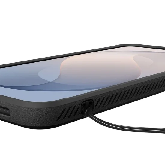 Калъф Spigen - Rugged Armor (ACS11639) - Samsung Galaxy S26 FE - Черен