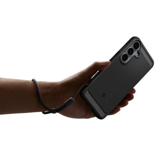 Калъф Spigen - Rugged Armor (ACS11639) - Samsung Galaxy S26 FE - Черен