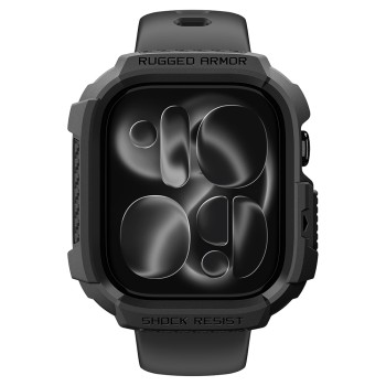 Калъф Spigen - Rugged Armor (ACS11886) - Apple Watch 12 46mm - Черен Калъф Spigen - Rugged Armor (ACS11886) - Apple Watch 12 46mm - Черен