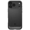 Калъф Spigen Rugged Armor MagSafe (ACS12109) - iPhone 18 Pro Max / iPhone 17 Pro Max - Матово черен