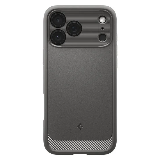 Калъф Spigen Rugged Armor MagSafe (ACS12110) - iPhone 18 Pro Max / iPhone 17 Pro Max - Сив