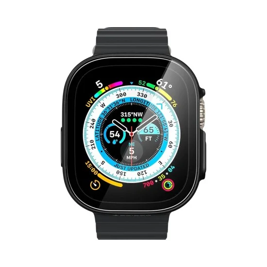 Калъф Spigen - Thin Fit 360 (ACS05558) - Apple Watch Ultra 4 / 3 / 2 / 1 (49mm) - Черен