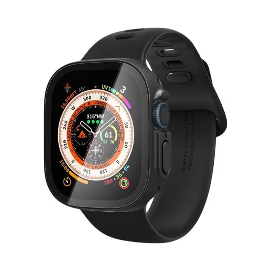 Калъф Spigen - Thin Fit 360 (ACS05558) - Apple Watch Ultra 4 / 3 / 2 / 1 (49mm) - Черен