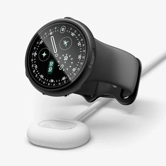 Калъф Spigen - Thin Fit 360 (ACS11746) - Google Pixel Watch 4 45mm / Watch 5 45mm - Черен