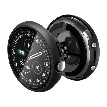 Калъф Spigen - Thin Fit 360 (ACS11746) - Google Pixel Watch 4 45mm / Watch 5 45mm - Черен