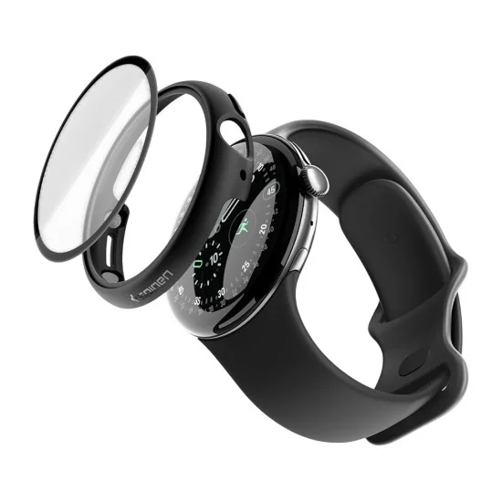 Калъф Spigen - Thin Fit 360 (ACS11746) - Google Pixel Watch 4 45mm / Watch 5 45mm - Черен