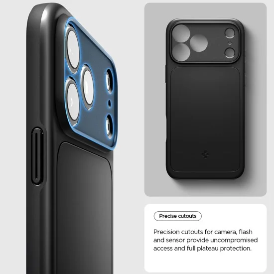 Калъф Spigen Thin Fit MagSafe (ACS12144) - iPhone 18 Pro / iPhone 17 Pro - Черен