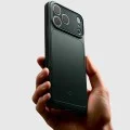 Калъф Spigen Thin Fit MagSafe (ACS12145) - iPhone 18 Pro / iPhone 17 Pro - Тъмнозелен
