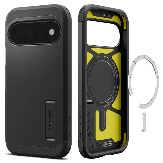 Калъф Spigen Tough Armor MagSafe (ACS11443) - Google Pixel 11 - Черен