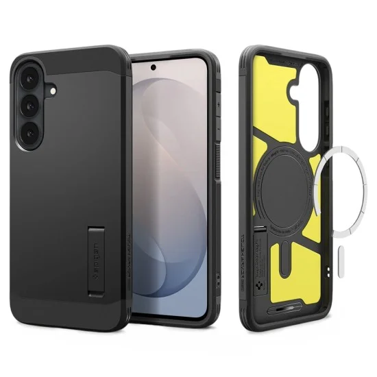 Калъф Spigen - Tough Armor MagSafe (ACS11634) - Samsung Galaxy S26 FE - Черен