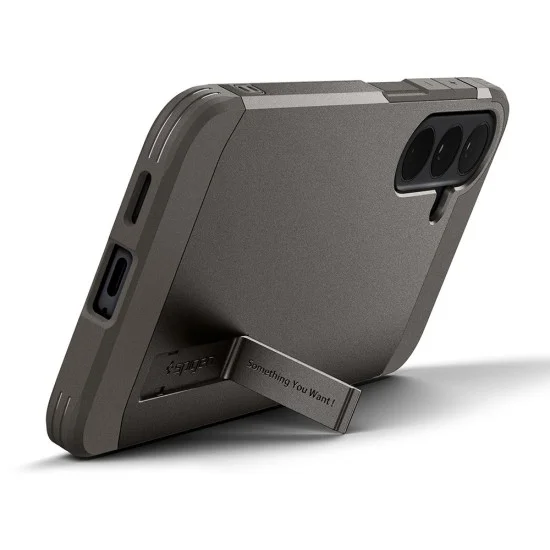 Калъф Spigen - Tough Armor MagSafe (ACS11635) - Samsung Galaxy S26 FE - Сив