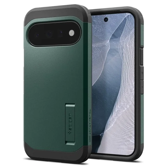 Калъф Spigen Tough Armor MagSafe (ACS11854) - Google Pixel 11 - Зелен