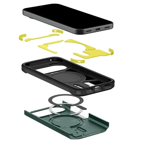 Калъф Spigen Tough Armor MagSafe (ACS11854) - Google Pixel 11 - Зелен