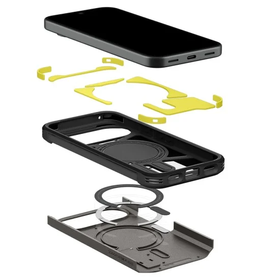 Калъф Spigen Tough Armor MagSafe (ACS11855) - Google Pixel 11 - Тъмно сив