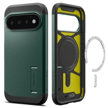 Калъф Spigen Tough Armor MagSafe (ACS11859) - Google Pixel 11 Pro - Зелен