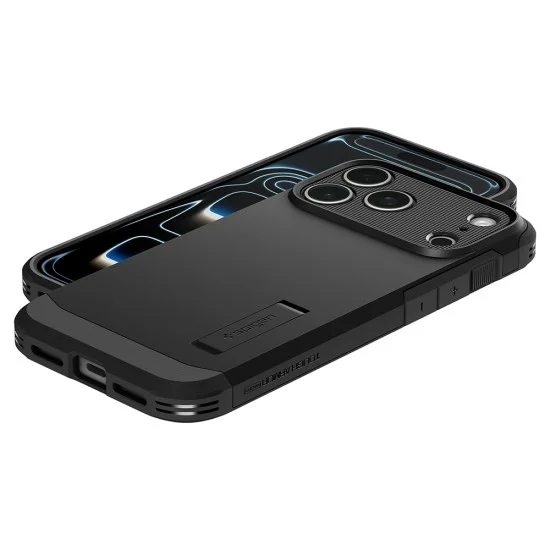 Калъф Spigen Tough Armor T MagSafe (ACS12136) - iPhone 18 Pro Max / iPhone 17 Pro Max - Черен