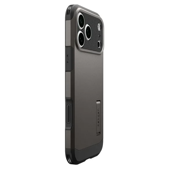 Калъф Spigen Tough Armor T MagSafe (ACS12174) - iPhone 18 Pro / iPhone 17 Pro - Сив / Графит