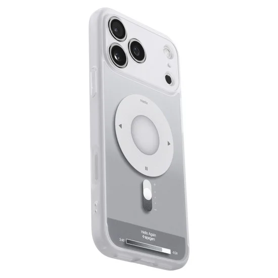 Калъф Spigen Ultra Hybrid Classic MagSafe (ACS12130) - iPhone 18 Pro Max / iPhone 17 Pro Max - Сребрист
