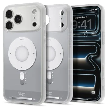 Калъф Spigen Ultra Hybrid Classic MagSafe (ACS12130) - iPhone 18 Pro Max / iPhone 17 Pro Max - Сребрист