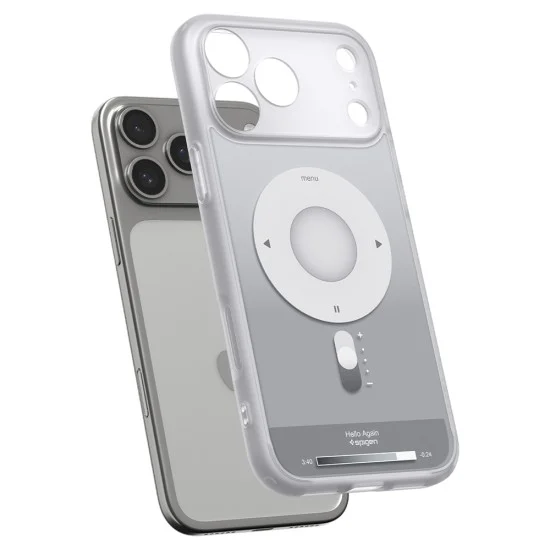 Калъф Spigen Ultra Hybrid Classic MagSafe (ACS12167) - iPhone 18 Pro / iPhone 17 Pro - Сребрист