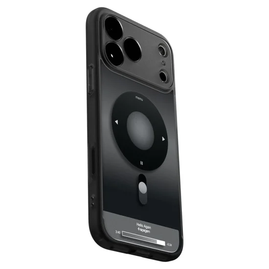 Калъф Spigen Ultra Hybrid Classic MagSafe (ACS12168) - iPhone 18 Pro / iPhone 17 Pro - Черен