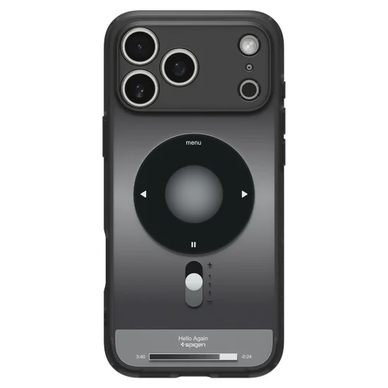 Калъф Spigen Ultra Hybrid Classic MagSafe (ACS12168) - iPhone 18 Pro / iPhone 17 Pro - Черен