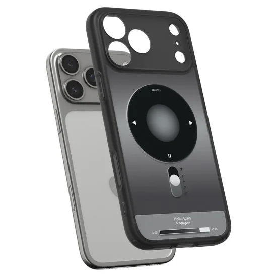 Калъф Spigen Ultra Hybrid Classic MagSafe (ACS12168) - iPhone 18 Pro / iPhone 17 Pro - Черен