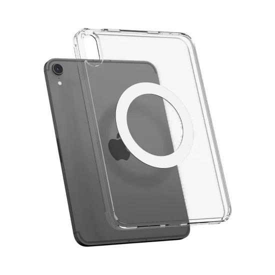 Калъф Spigen Ultra Hybrid MagFit (ACS11623) - iPad mini 6 (2021) / iPad mini 7 (2024) - Прозрачен