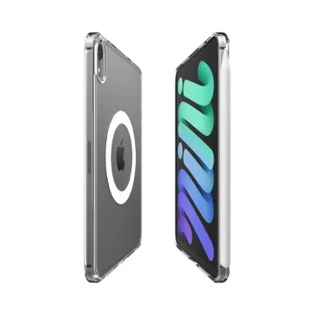 Калъф Spigen Ultra Hybrid MagFit (ACS11623) - iPad mini 6 (2021) / iPad mini 7 (2024) - Прозрачен