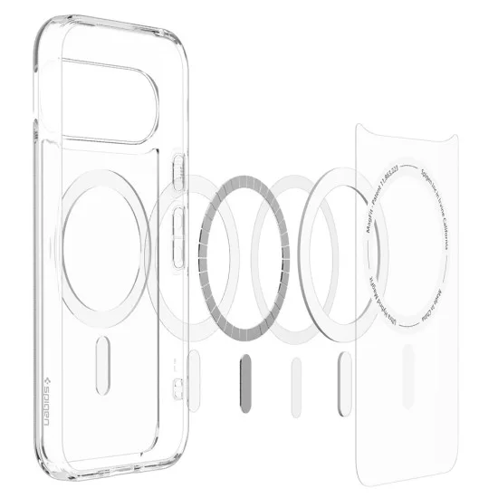 Калъф Spigen Ultra Hybrid MagSafe (ACS11441) - Google Pixel 11 - Прозрачен