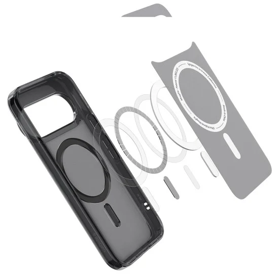 Калъф Spigen Ultra Hybrid MagSafe (ACS11452) - Google Pixel 11 Pro XL - Матово черен
