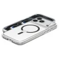 Калъф Spigen - Ultra Hybrid MagSafe (ACS12119) - iPhone 18 Pro Max / iPhone 17 Pro Max - Прозрачен / Сив