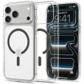 Калъф Spigen - Ultra Hybrid MagSafe (ACS12119) - iPhone 18 Pro Max / iPhone 17 Pro Max - Прозрачен / Сив