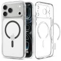Калъф Spigen - Ultra Hybrid MagSafe (ACS12119) - iPhone 18 Pro Max / iPhone 17 Pro Max - Прозрачен / Сив