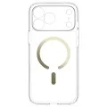 Калъф Spigen - Ultra Hybrid MagSafe (ACS12120) - iPhone 18 Pro Max / iPhone 17 Pro Max - Прозрачен / Златен