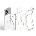 Калъф Spigen - Ultra Hybrid MagSafe (ACS12120) - iPhone 18 Pro Max / iPhone 17 Pro Max - Прозрачен / Златен