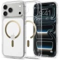 Калъф Spigen - Ultra Hybrid MagSafe (ACS12120) - iPhone 18 Pro Max / iPhone 17 Pro Max - Прозрачен / Златен