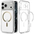 Калъф Spigen - Ultra Hybrid MagSafe (ACS12120) - iPhone 18 Pro Max / iPhone 17 Pro Max - Прозрачен / Златен