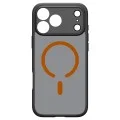 Калъф Spigen - Ultra Hybrid MagSafe (ACS12125) - iPhone 18 Pro Max / iPhone 17 Pro Max - Черен / Оранжев