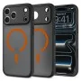 Калъф Spigen - Ultra Hybrid MagSafe (ACS12125) - iPhone 18 Pro Max / iPhone 17 Pro Max - Черен / Оранжев