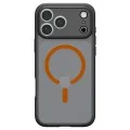 Калъф Spigen - Ultra Hybrid MagSafe (ACS12125) - iPhone 18 Pro Max / iPhone 17 Pro Max - Черен / Оранжев