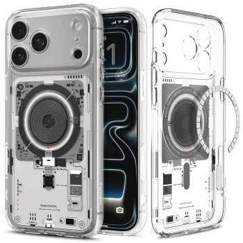 Калъф Spigen Ultra Hybrid MagSafe (ACS12129) - iPhone 18 Pro Max / iPhone 17 Pro Max - Сив