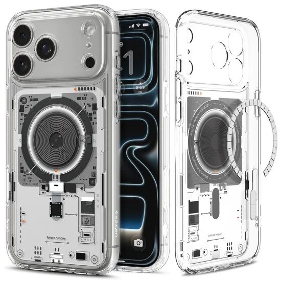 Калъф Spigen Ultra Hybrid MagSafe (ACS12129) - iPhone 18 Pro Max / iPhone 17 Pro Max - Сив