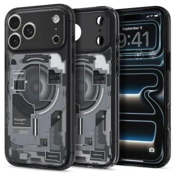 Калъф Spigen Ultra Hybrid MagSafe (ACS12165) - iPhone 18 Pro / iPhone 17 Pro - Черен