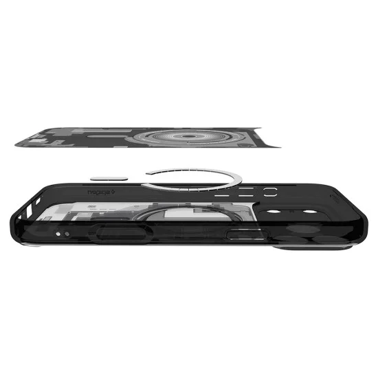 Калъф Spigen Ultra Hybrid MagSafe (ACS12165) - iPhone 18 Pro / iPhone 17 Pro - Черен